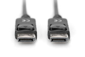 DIGITUS DisplayPort Anschlusskabel St/St, 1.0m UHD 4K AK-340100-010-S sw