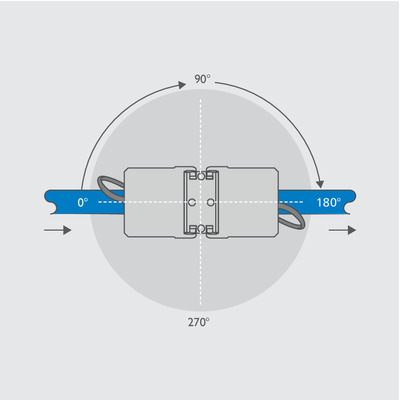 Metz Connect Kabelverbinder 180° Class EA 130863-04-E
