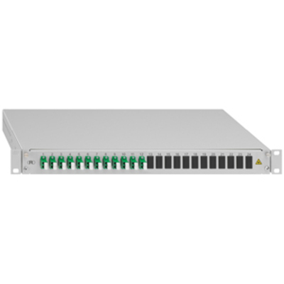 Rutenbeck Spleissbox gr GradeB 12xLC-D OS2 APC grün 228030412
