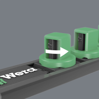 Wera Werk Nuss-Magnetleiste A 4 05005400001