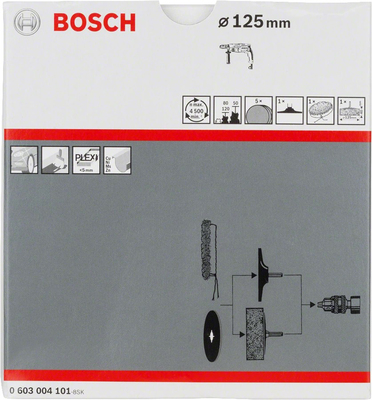 Bosch Power Tools Polier-Set S24 603004101 0603004101