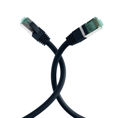 EFB-Elektronik Patchkabel Cat.6A S/FTP RJ45 EC6000A 2m sw