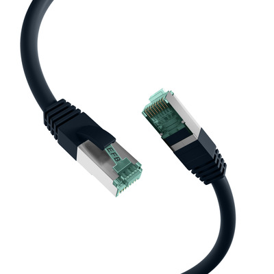 EFB-Elektronik Patchkabel Cat.6A S/FTP RJ45 EC6000A 30m sw