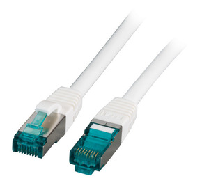EFB-Elektronik Patchkabel Cat.6A S/FTP RJ45 EC6000A 7,5m weiß