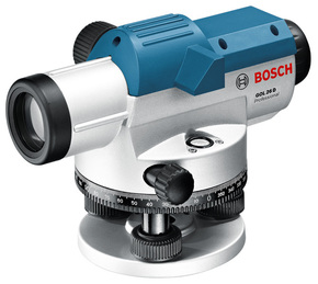 Bosch Power Tools Optisches Nivelliergerät GOL 26 D Baustativ 0601068002