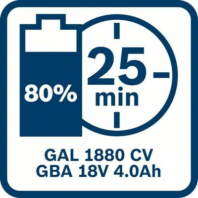 Bosch Power Tools Schnell-Lader GAL 1880 CV (C) 1600A00B8G