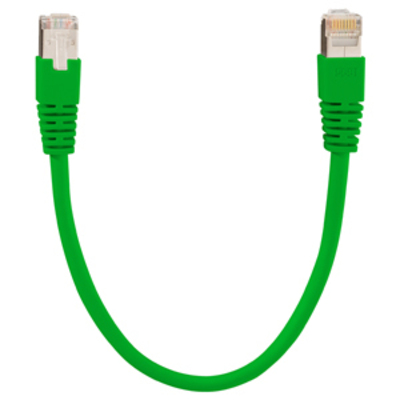 Rutenbeck Patchkabel Cat.6A iso 0,5m gn PK Cat.6A is 0,5m gn