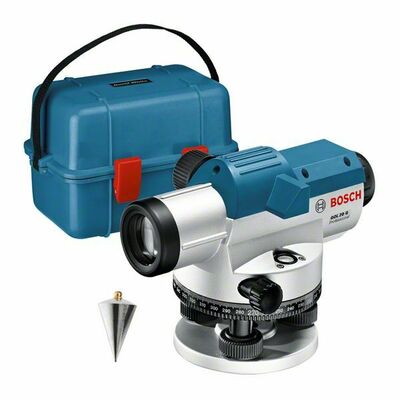 Bosch Power Tools Optisches Nivelliergerät GOL 20 G 0601068401