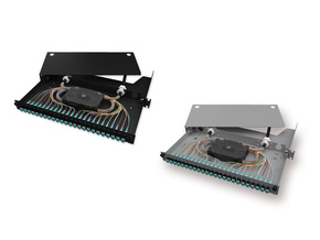 Corning LWL-Gehäuse ausziehbar vorbestückt LAN1-96AD-HDCR-B