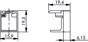 Telegärtner Adaptor MFP8 100001052