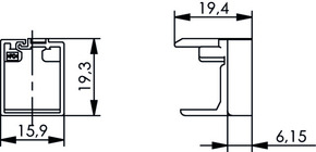 Telegärtner Adaptor MFP8 100001052