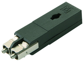 Telegärtner STX LWL Steckereinsatz 2SC, PCF, Kunststoff 100021199