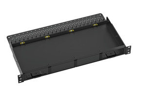 Telegärtner HD3-ES Baugruppenträger 1,0 HE, 19 Zoll 100021876