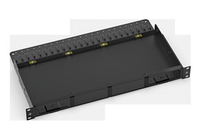 Telegärtner HD3-ES Baugruppenträger 1,0 HE, 19 Zoll 100021876