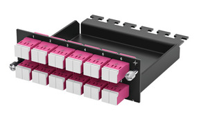 Telegärtner HD3-ES Patch-Modul 1 HE 12xLC-D OM4 100022372