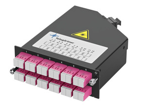 Telegärtner HD3-ES FanOut-Modul 1 HE 12xLC-D OM4 100022388