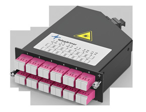 Telegärtner HD3-ES FanOut-Modul 1 HE 12xLC-D OM4 100022388