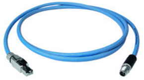 Telegärtner STX M12x1-RJ45 VL X-kod. Cat.6A(IEC) 100017241