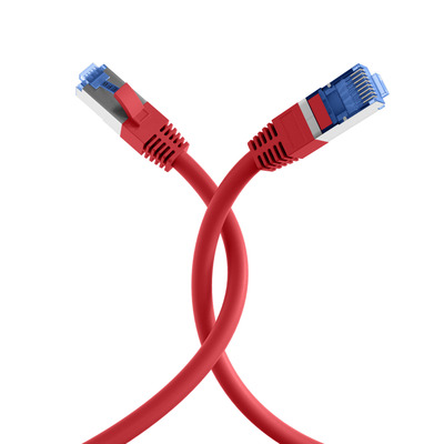 EFB-Elektronik Patchk. RJ45 Cat.6A S/FTP superflex 3,0m rot K5525FRT.3