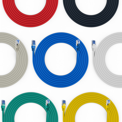 EFB-Elektronik Patchk. RJ45 Cat.6A S/FTP superflex 3,0m rot K5525FRT.3