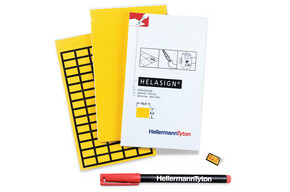 HellermannTyton Etiketten TAG122FB-270-YE