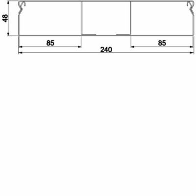 Tehalit Kanal L=2m Stahlblech verz UK240483