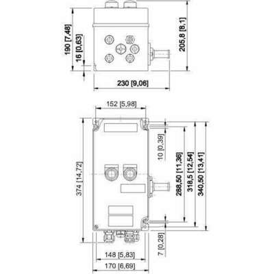 Stahl Erdungsüberwachungsgerät m.Schließerkontakt 8146/5075