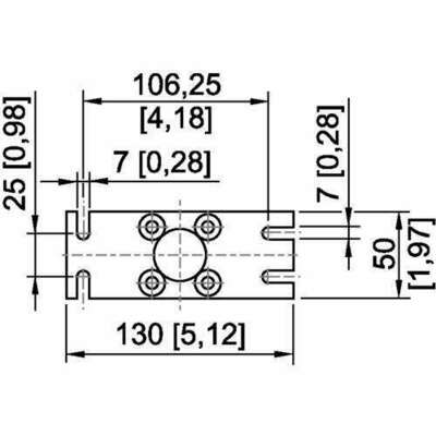 Stahl Montageplatte Montageplatte