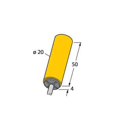 Turck Sensor induktiv NI10-K20-Y1