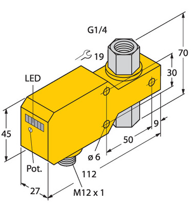 Turck Inline-Sensor FCI-D06CTP-ARX-H1140