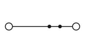 Phoenix Contact Installations-Etagenklemme 0,2-4qmm, AWG 24-12 UTI 2,5-L