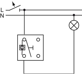 Busch-Jaeger Wechselschalter AP 2601/6-32