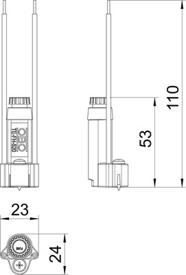 OBO Bettermann Vertr Sicherungshalter für Feinsicherung TE-FH 520