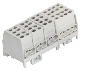 Pollmann Abzweigklemme grau HLAK 25-4/12-gr-S