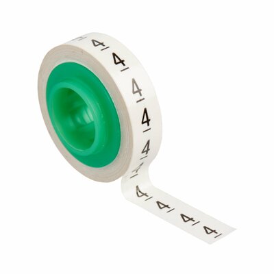 3M Deutschland Kabelmark. Nachfüllrollen Ziffer 4, 3er Pack SDR-4(VE3)