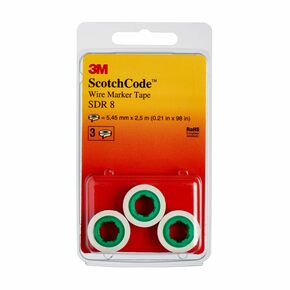 3M Deutschland Kabelmark. Nachfüllrollen Ziffer 8, 3er Pack SDR-8(VE3)