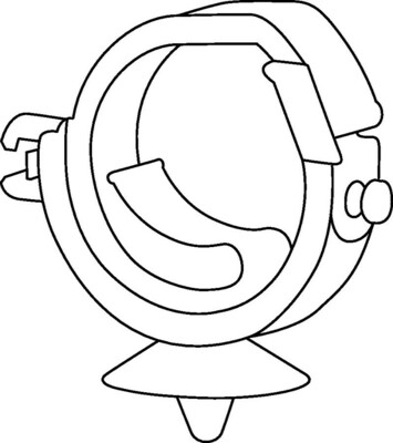 HellermannTyton Halteclip schwarz IAHC3AH-HIRHS