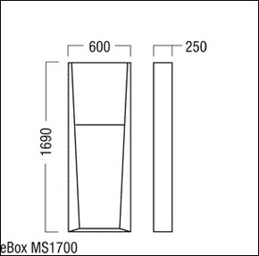 Zumtobel Group Zentrales Notlichtgerät ONLITE MS1700