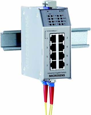 Microsens ProfiLine Switches Gigabit 7x10/100, 3xSFP MS650869M-V2
