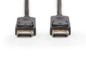 DIGITUS DisplayPort Anschlusskabel St/St, 5.0m, schwarz AK-340100-050-S