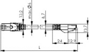 Telegärtner Patchkabel LSZH-8,0m, ge 100028076