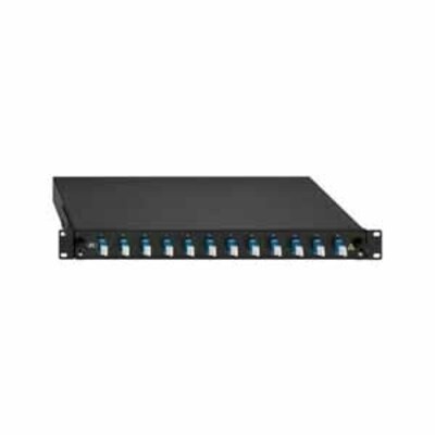 Rutenbeck BasicLine Spleissbox 12xLC-D OS2 blau 2280303120