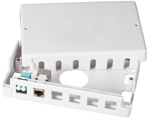 EFB-Elektronik Keystone Verteilerbox Aufputz 6/12 Port ET-25174.1