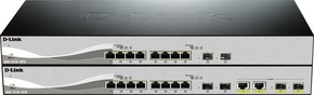 DLink Deutschland 12-Port 10Gigabit Switch 8x10G-TP,4xSFP+Slot DXS-1210-12TC