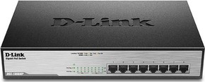 DLink Deutschland 8-Port Layer2 PoE+Gigabit Switch DGS-1008MP