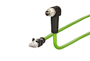 Metz Connect Verbindungsleitung M12, 15m, RJ45 142M2X59150