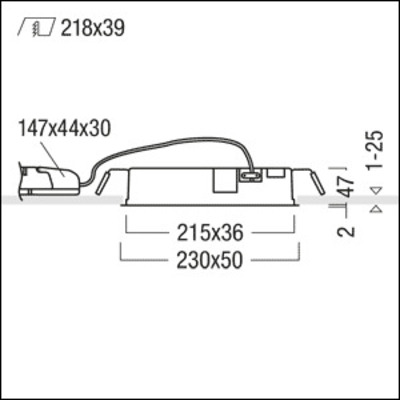 Zumtobel Group LED-Einbauleuchte 4000K SUI DF6 #60210993
