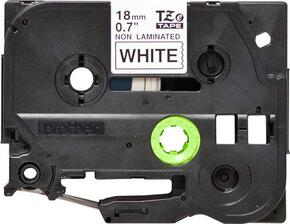 Brother Beschriftungsband weiß/schwarz 18 mm TZe-N241
