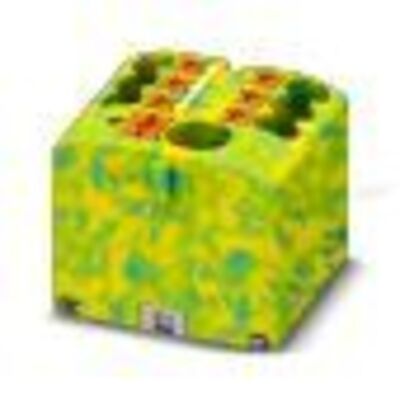 Phoenix Contact Verteilerblock PTFIX 6/6X2,5 GNYE