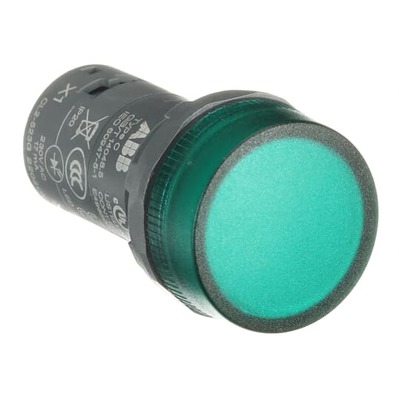 ABB Stotz S&J Meldeleuchte m. LED, grün 230V AC CL2-523G